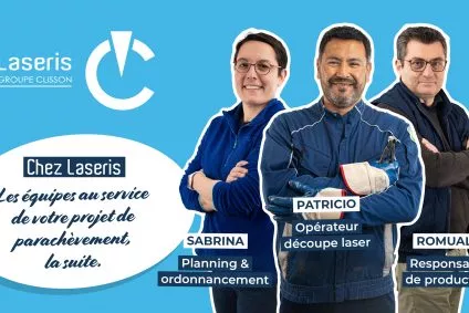 Les équipes de Laseris au service de votre projet de parachèvement, la suite.